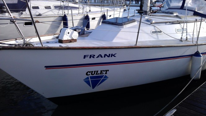 Frank back at her berth