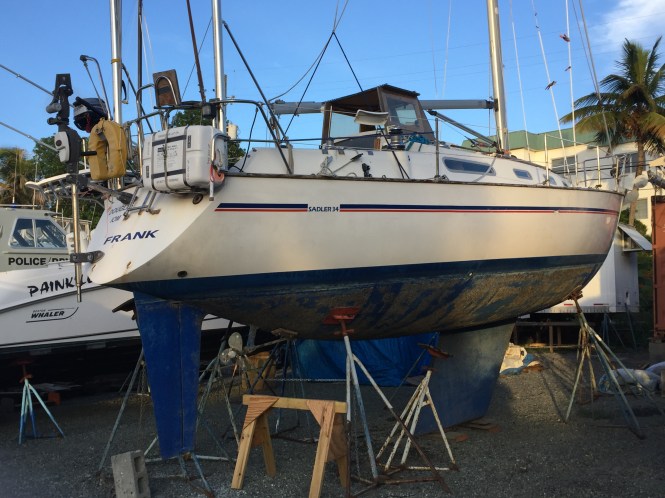 Out if the water for the hurricane season