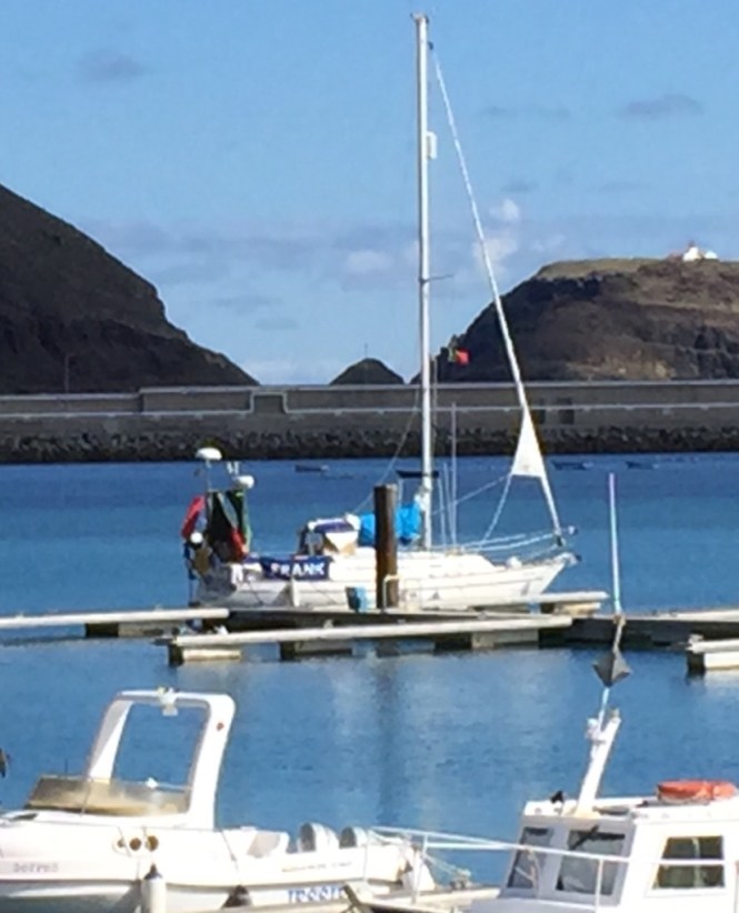 Porto Santos - a 12 hour stop-over to refuel, re-provision & recover the main halyard.