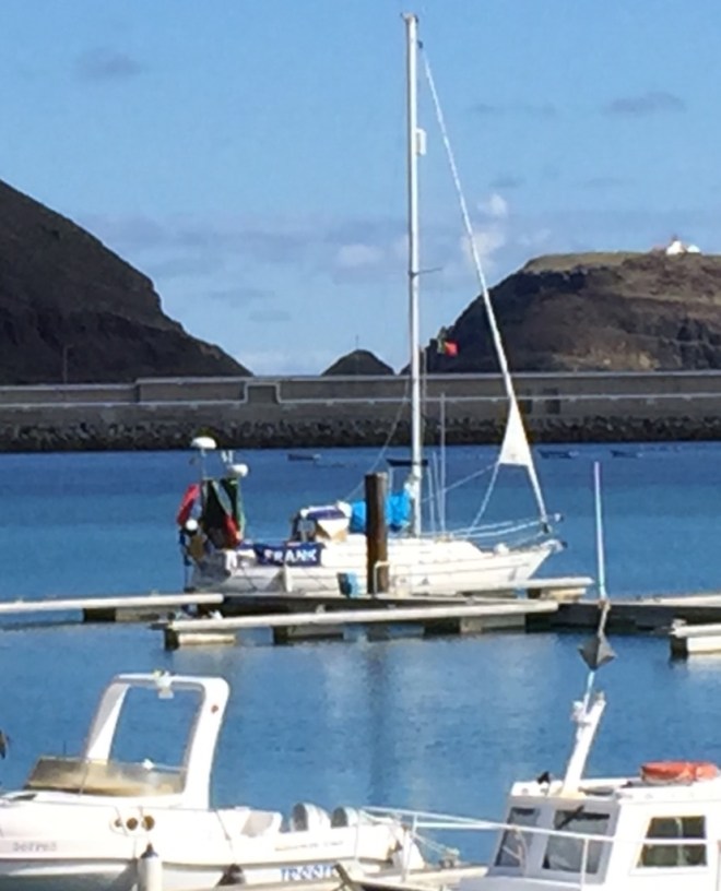 Porto Santos - a 12 hour stop-over to refuel, re-provision & recover the main halyard.